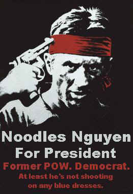 So when your're thinking of the President... or just what you want for lunch... think NOODLES.
